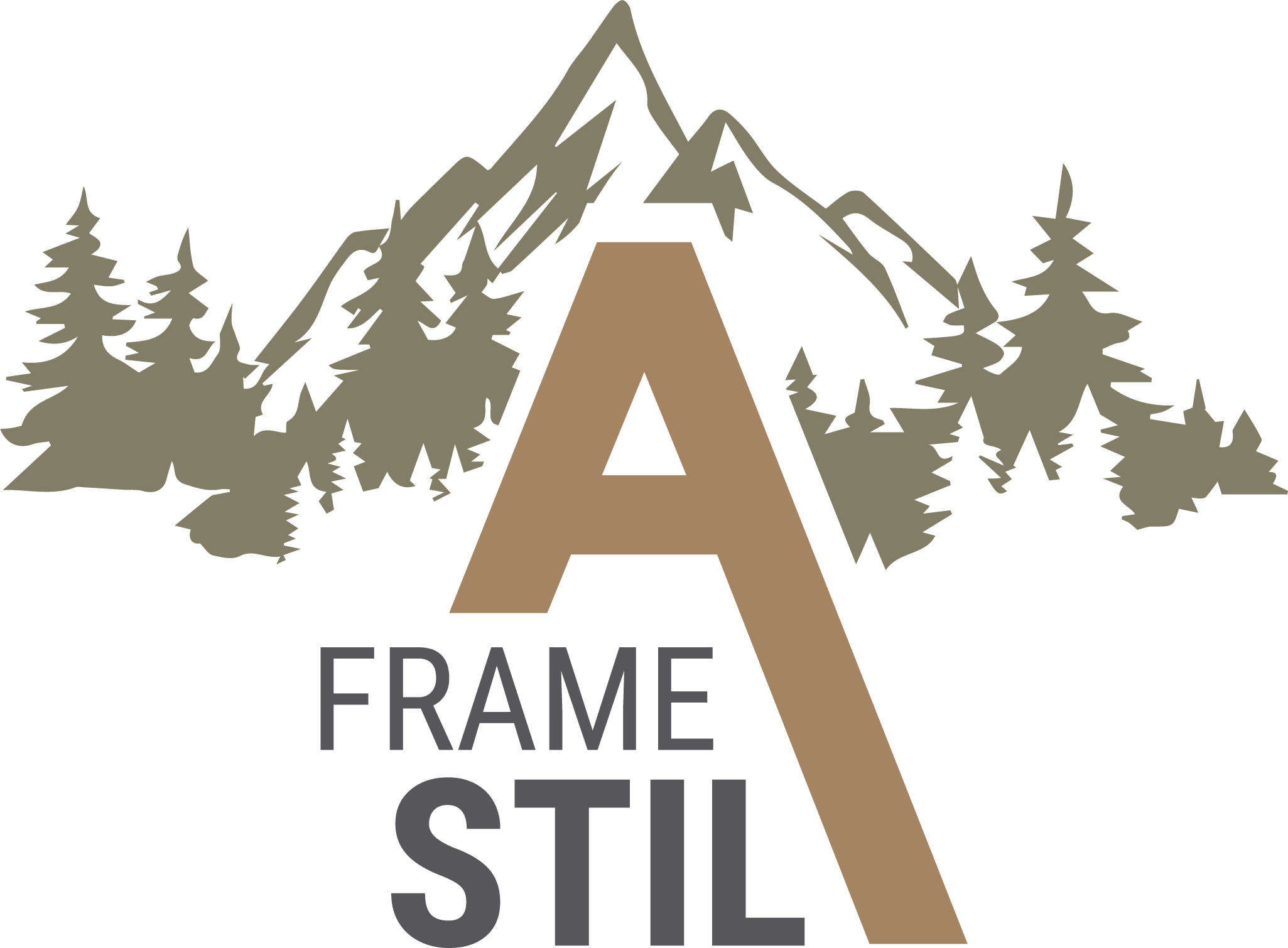 A Frame Stil - Logo - Izrada drvenih kuća i brvnara